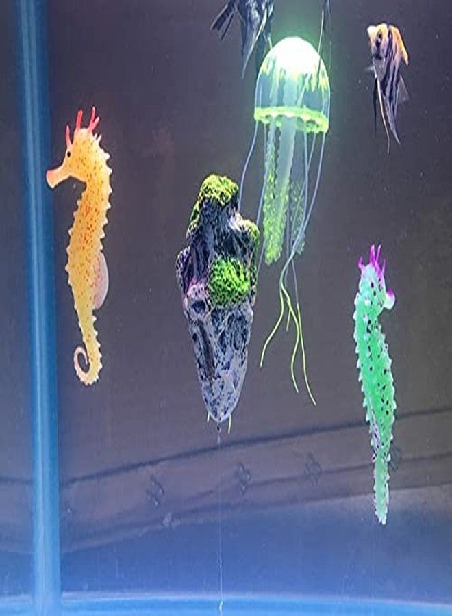 VAYINATO® Glowing Effect Sea Horse (Submersible Type-Random Color) Aquarium Fish Tank Toys by Petzlifeworld - Image 5
